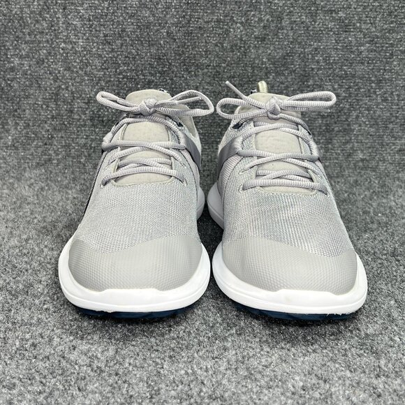 FootJoy FJ Flex Spikeless Golf Shoes Men's Size 11.5 Grey Blue Athletic Sneakers - Picture 2 of 11